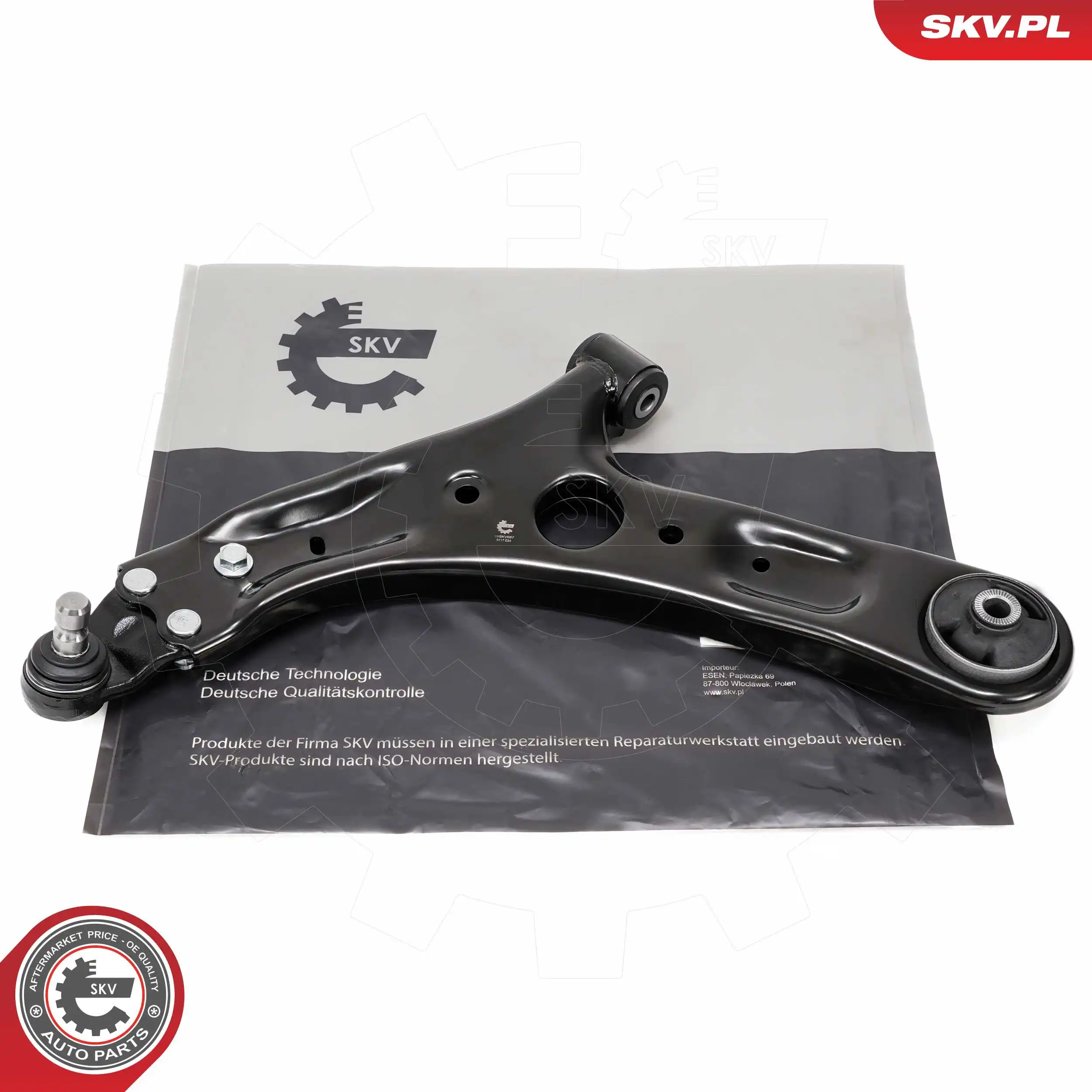 Control/Trailing Arm, wheel suspension